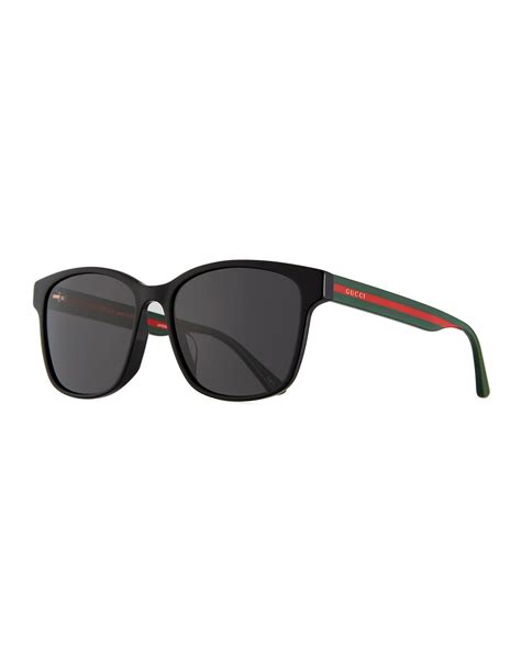 gucci sunglasses men square acette|gucci authentic men sunglasses glasses.